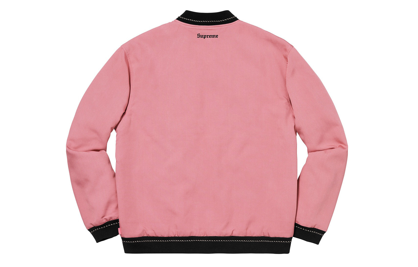 Supreme FW18 Diamond Rayon Bomber Dusty Pink SUP-FW18-269