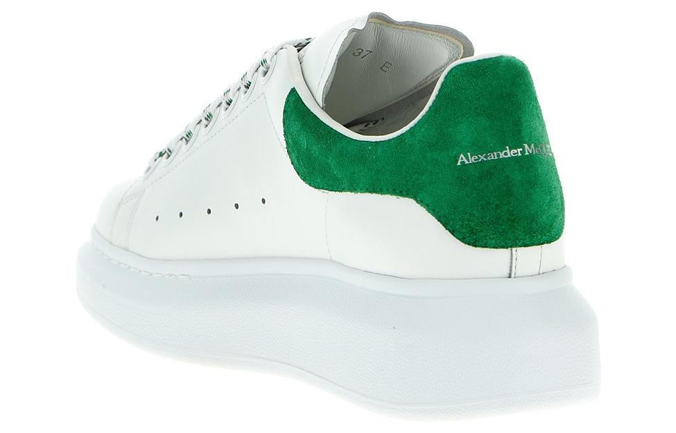 (WMNS) Alexander McQueen Oversized Sneaker 'Green White' 718139WIBN28846