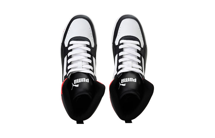 (GS) PUMA Rebound Joy 'Black White Red' 374687-03