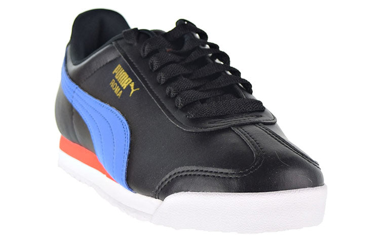 PUMA Roma Basic+ Low Top Running Shoes Black/Blue 369571-10