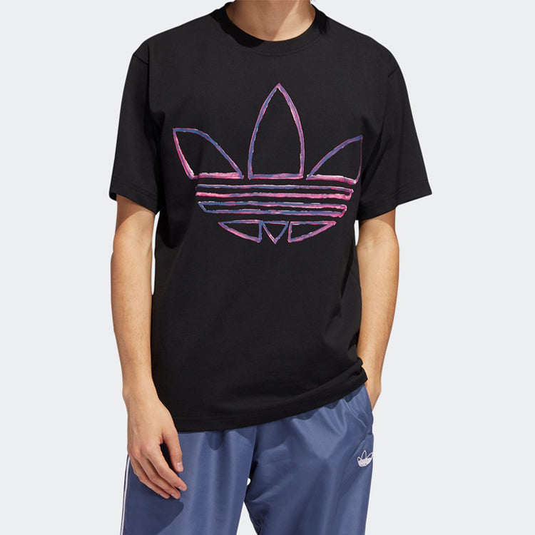 adidas Pullover Round Neck Short Sleeve Black ED6270