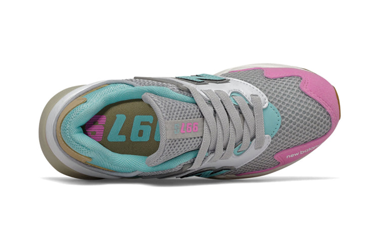New Balance Kids' 997 Sport Grey/Green/Pink PH997JHP