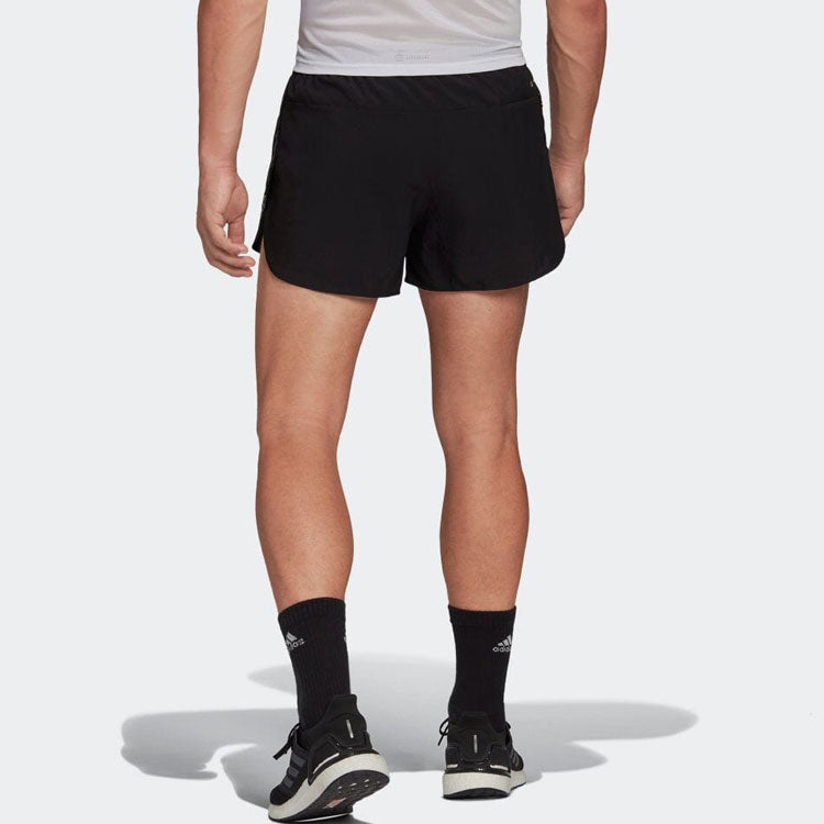 Men's adidas Casual Breathable Solid Color Sports Shorts Japanese Version Black H58594