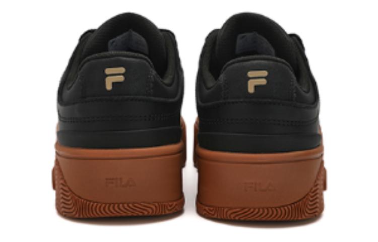 (WMNS) FILA FUSION Stack Skate Shoes 'Black Brown' T12W342208FBK
