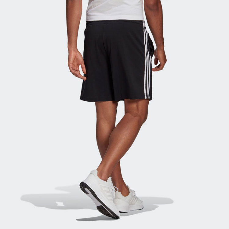 adidas M 3s Sj Sho Logo Printing Stripe Sports Training Shorts Black GK9988