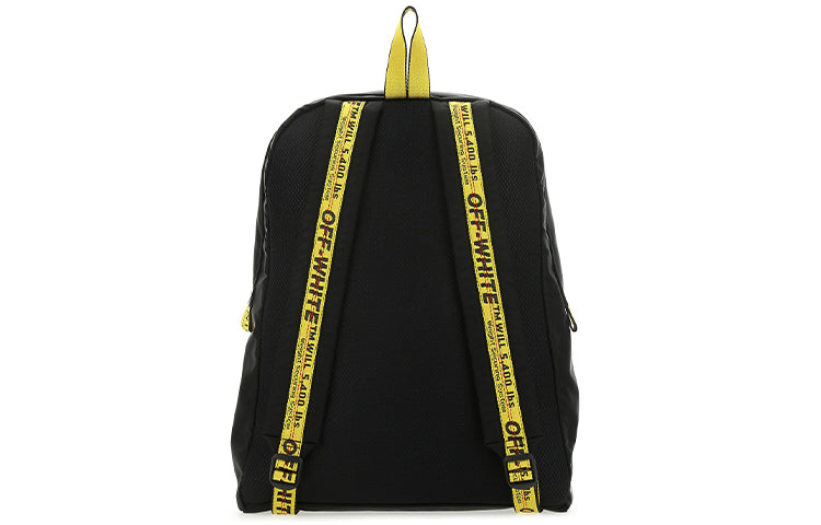 Off-WhiteLogo Nylon Casual Bag Backpack Black OMNB019F20FAB0011001