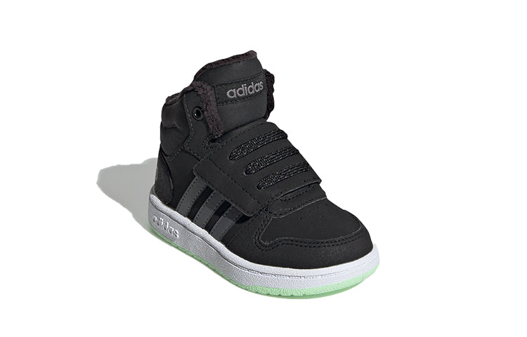 (TD) adidas Hoops Mid 2.0 'Black White Green' EE6711