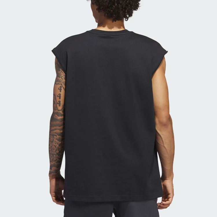 adidas Select Warm-Up Tank Top Logo 'Black' IM4220