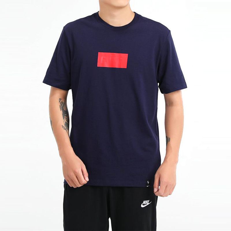 Nike AS FFF Men's NK Tee TRAVEL BLACKENED Blue CD1410-498