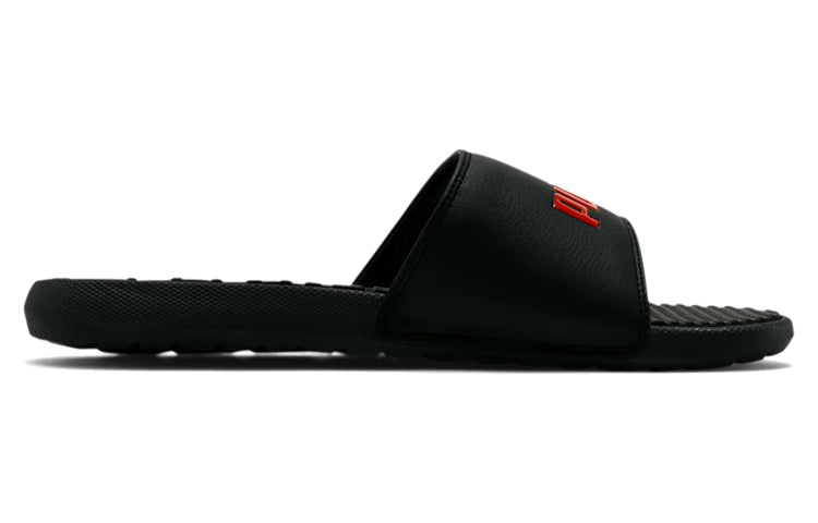 PUMA Cool Cat Slides 'Black High Risk Red' 371023-02