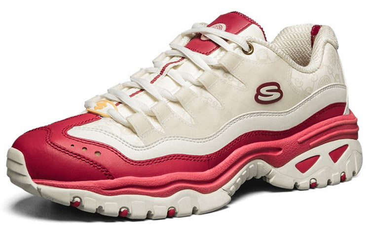Skechers Energy Running Shoes White/Red 666130-NTRD