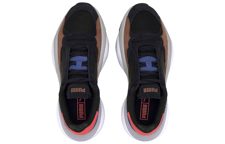 PUMA Alteration Premium Leather 'Black Blue Red' 371597-01