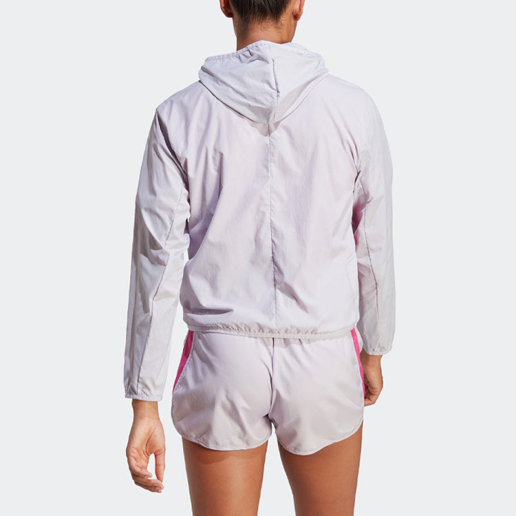 (WMNS) adidas Run It Windbreaker Jackets 'Purple' HR9913