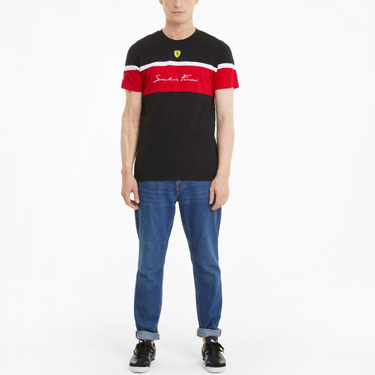 PUMA Scuderia Ferrari Race XTG T-shirt 'Black' 599812-01