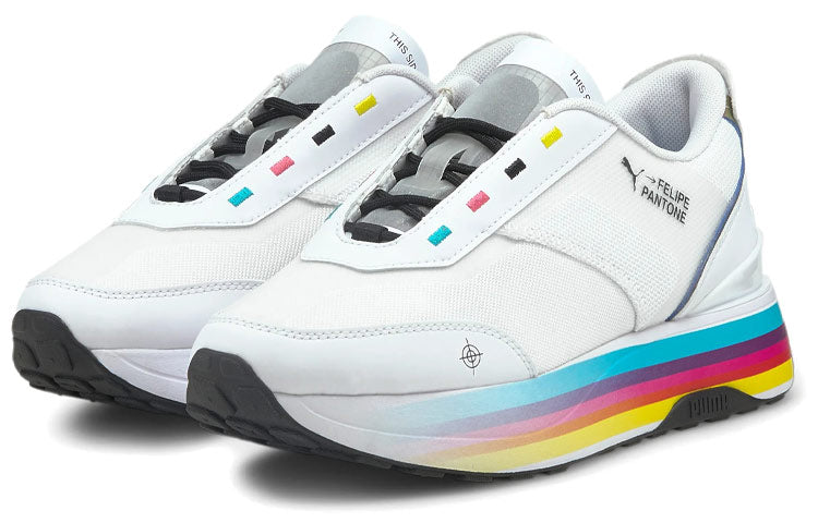 (WMNS) PUMA Felipe Pantone x Cruise Rider 'White' 375638-01