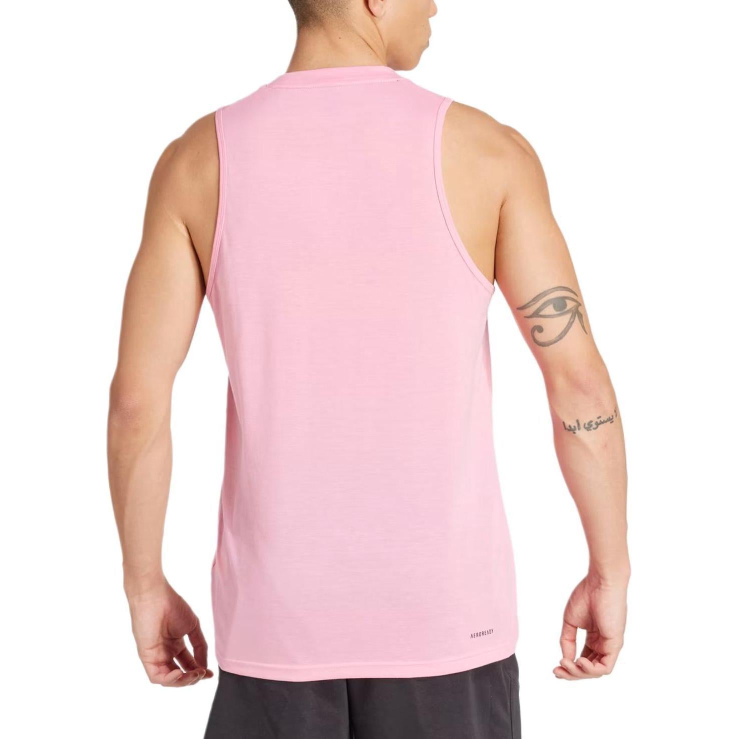 adidas Train Essentials Feelready Training Sleeveless T-shirt Asia Sizing 'Bliss Pink' IT5428