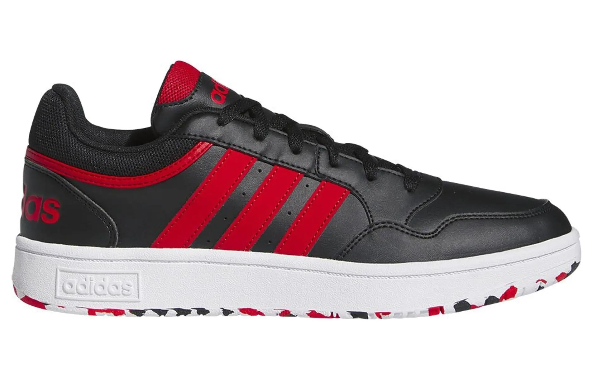 adidas  Hoops 3.0 Low 'Black Red' ID7983