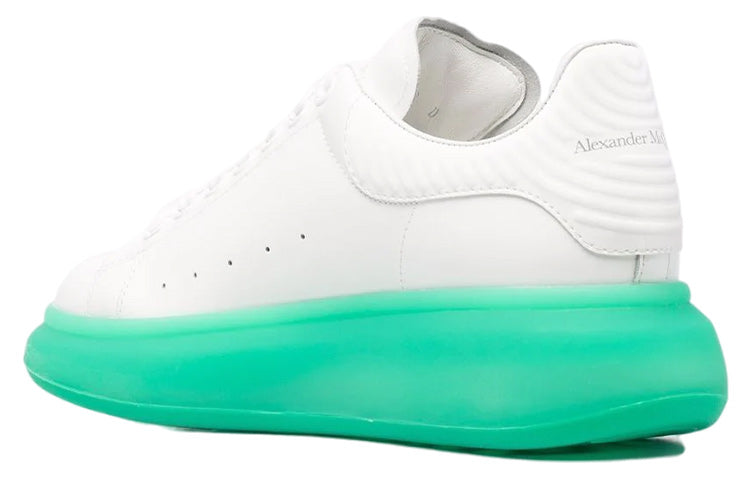 Alexander McQueen Oversized Sneakers 'White Green' 682397WIB949487