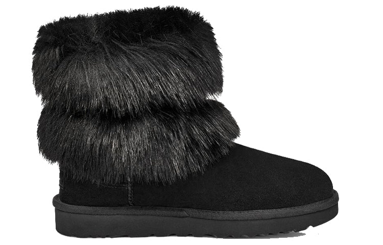 (WMNS) UGG Classic Buckle Mini 'Black' 1122513-BLK