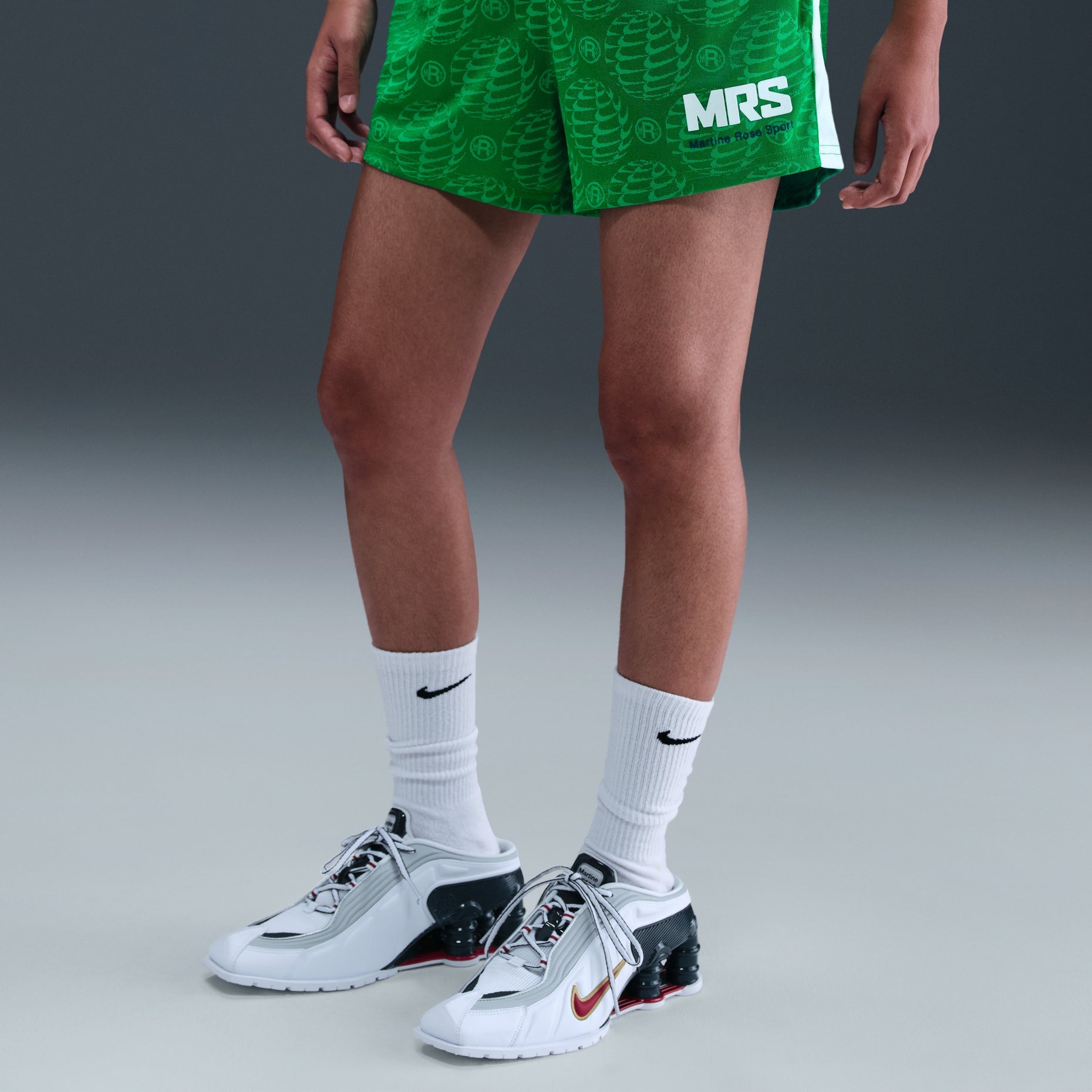 Nike x Martine Rose Football Shorts 'Green' HM9025-310