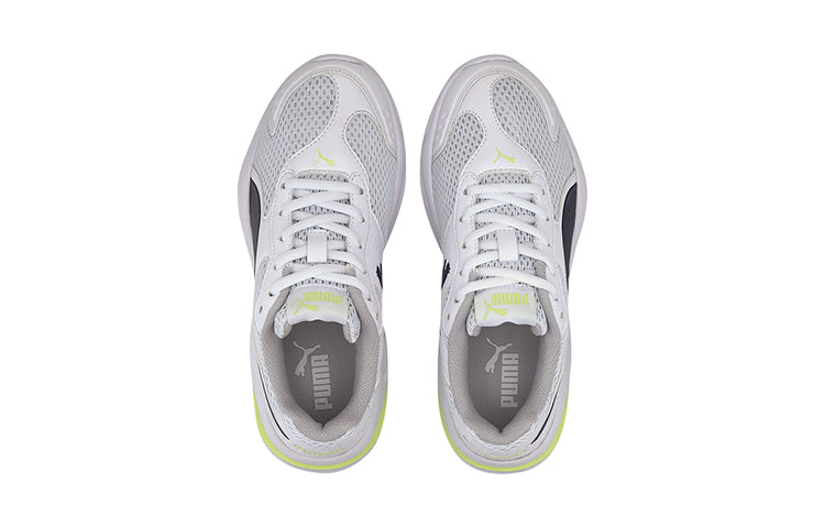 PUMA 90s Runner Mesh Jr 'White Black Yellow' 372926-07
