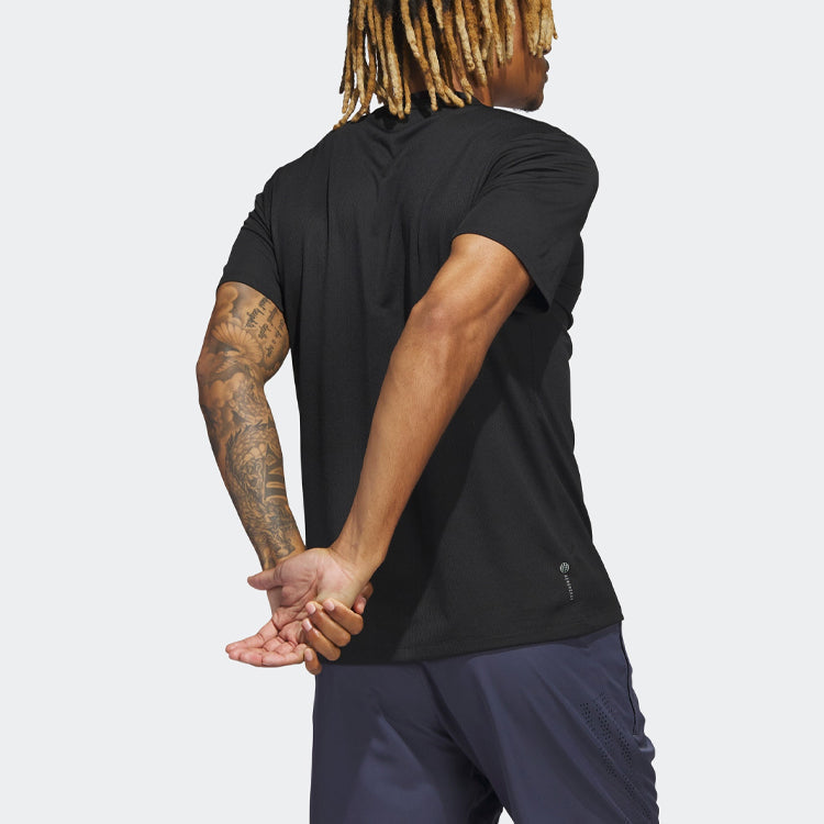 adidas HIIT Engineered Training Tee 'Black' IB9084