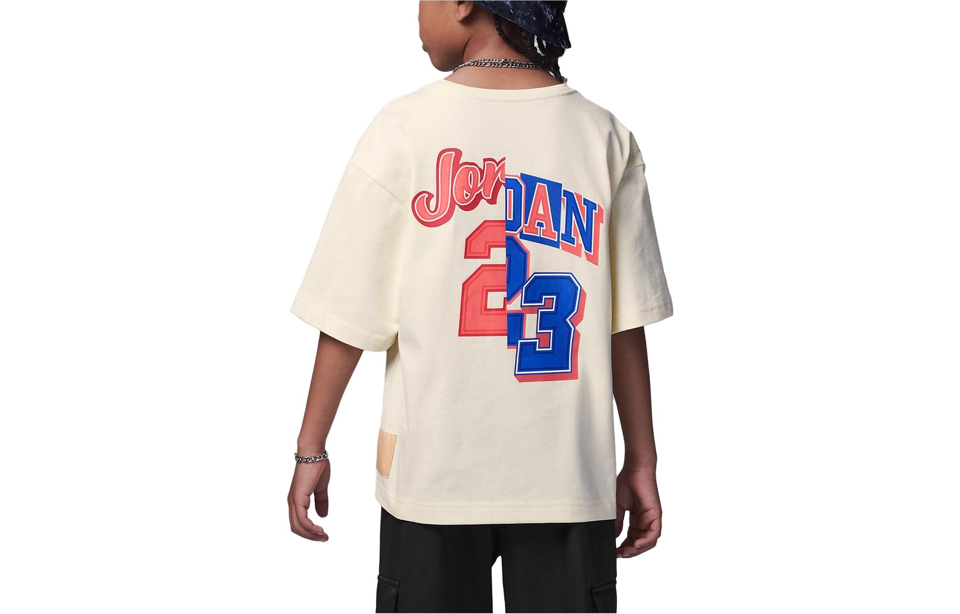 (PS) Air Jordan Oversized T-Shirt 'White Multi' FV2831-113