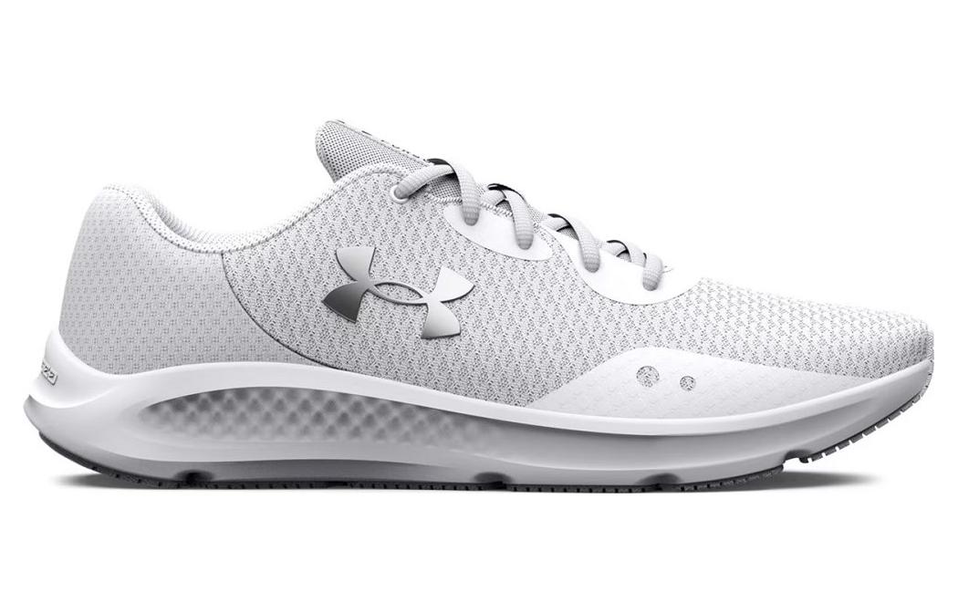 Under Armour Charged Pursuit 3 Running Shoes 'Grey White' 3024878-101
