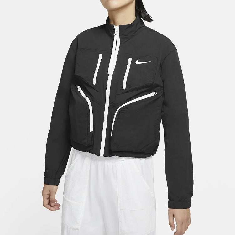 (WMNS) Nike Sportswear Tech Pack Woven Jacket Black CU6037-010