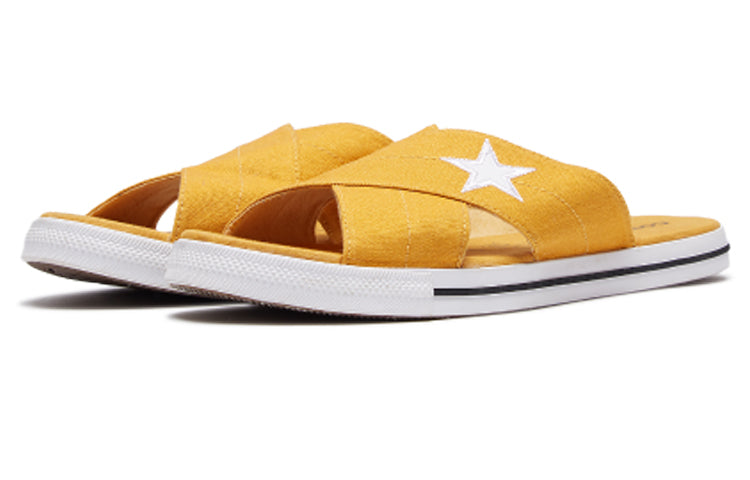 (WMNS) Converse One Star Slide 'Sunflower' 565529C