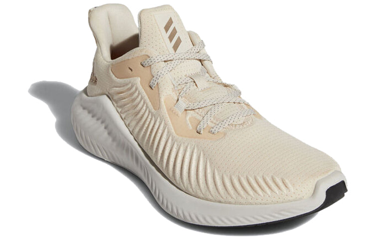 (WMNS) adidas Alphabounce+ Run 'White Brown' G28568