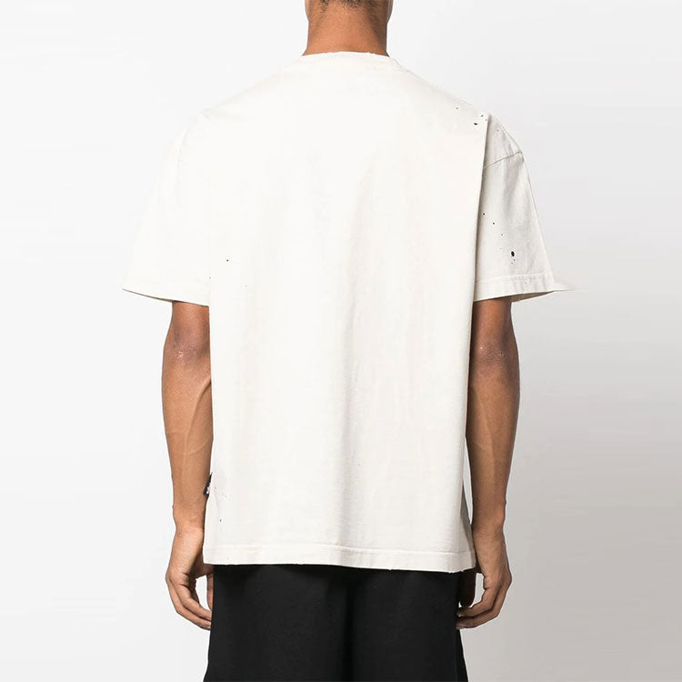 Palm Angels Fw22 GD Sunset Palm Classic T-shirt 'White' PMAA072F22JER0060310
