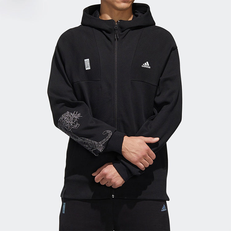 Men's adidas WJ HTT Jacket Black GF4035