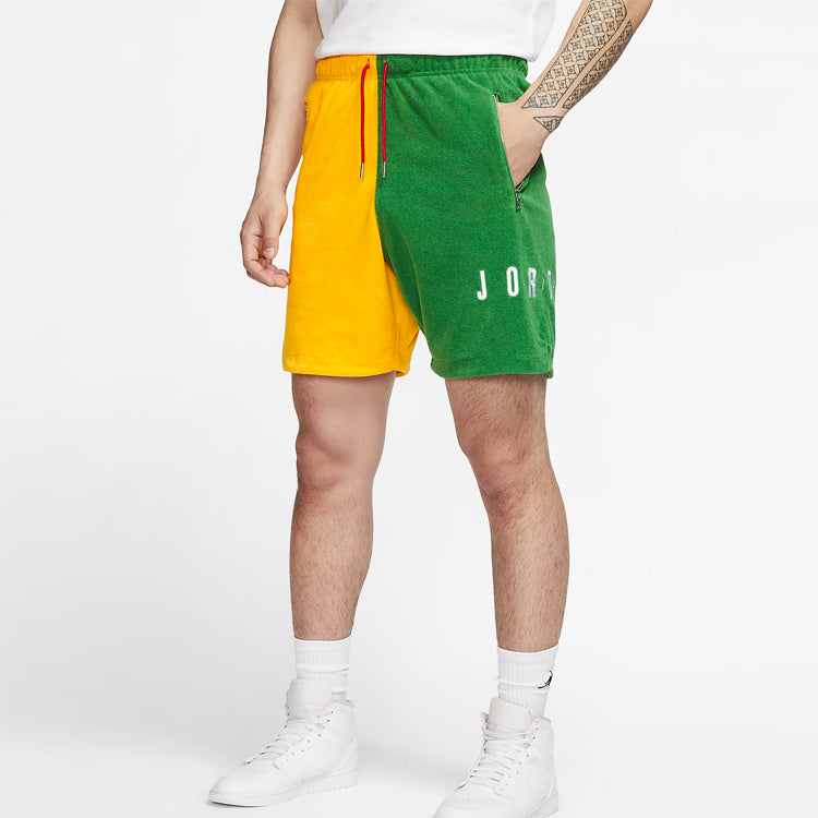Air Jordan Sport DNA Short For Men Yellow/Green CJ6097-728