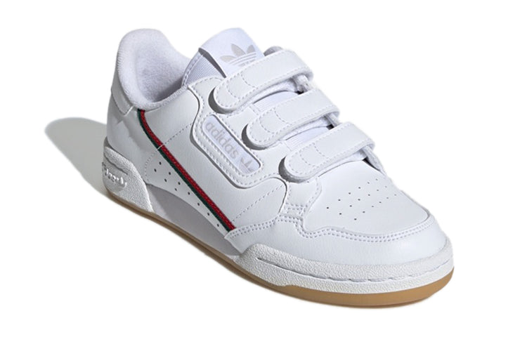 (GS) adidas Continental 80 Cf J 'White Red Green' EF3060