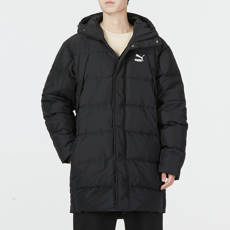 PUMA Protective Hooded Down Coat 'Black' 535582-01