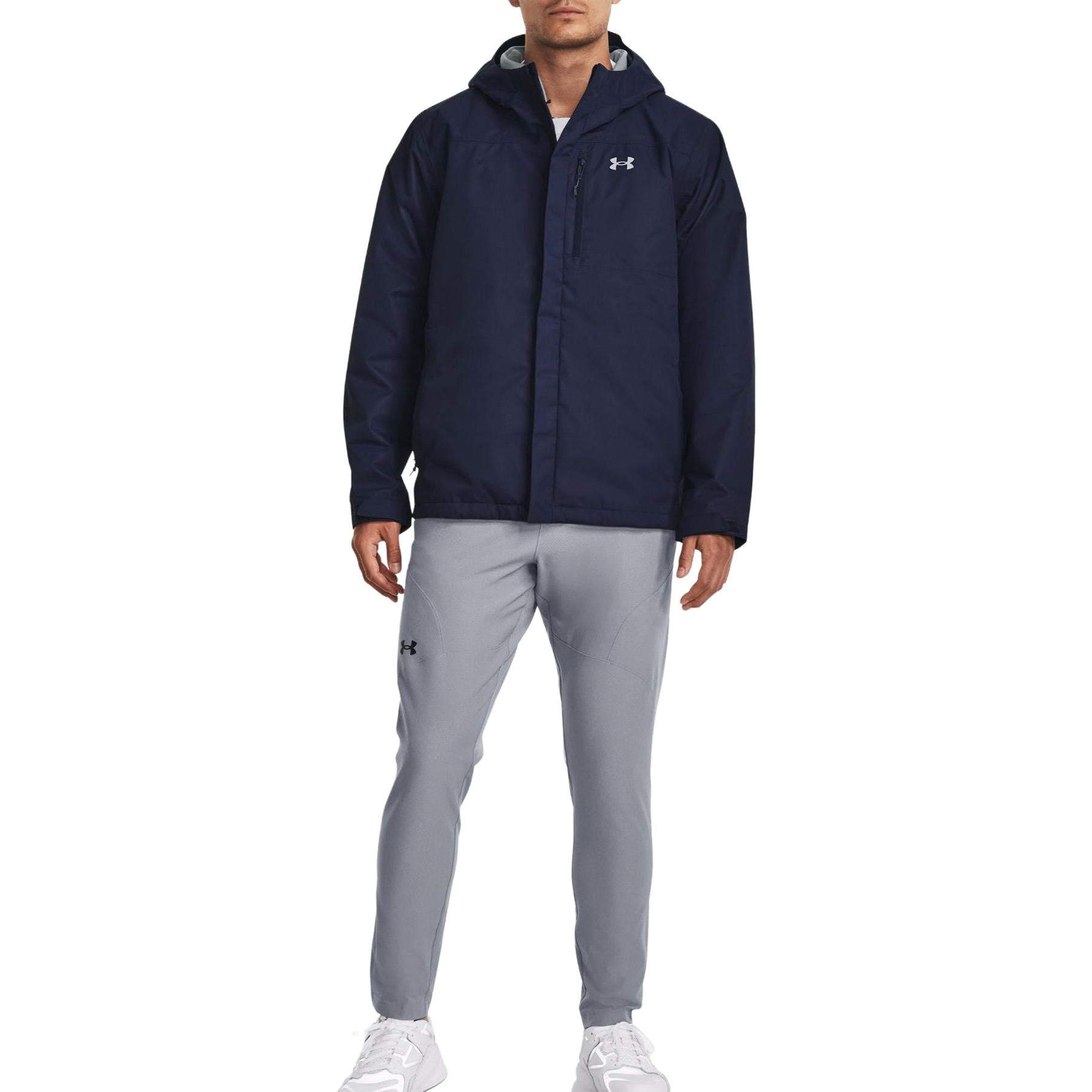 Under Armour Porter 3-in-1 Jacket Asia Sizing 'Navy' 1371585-410