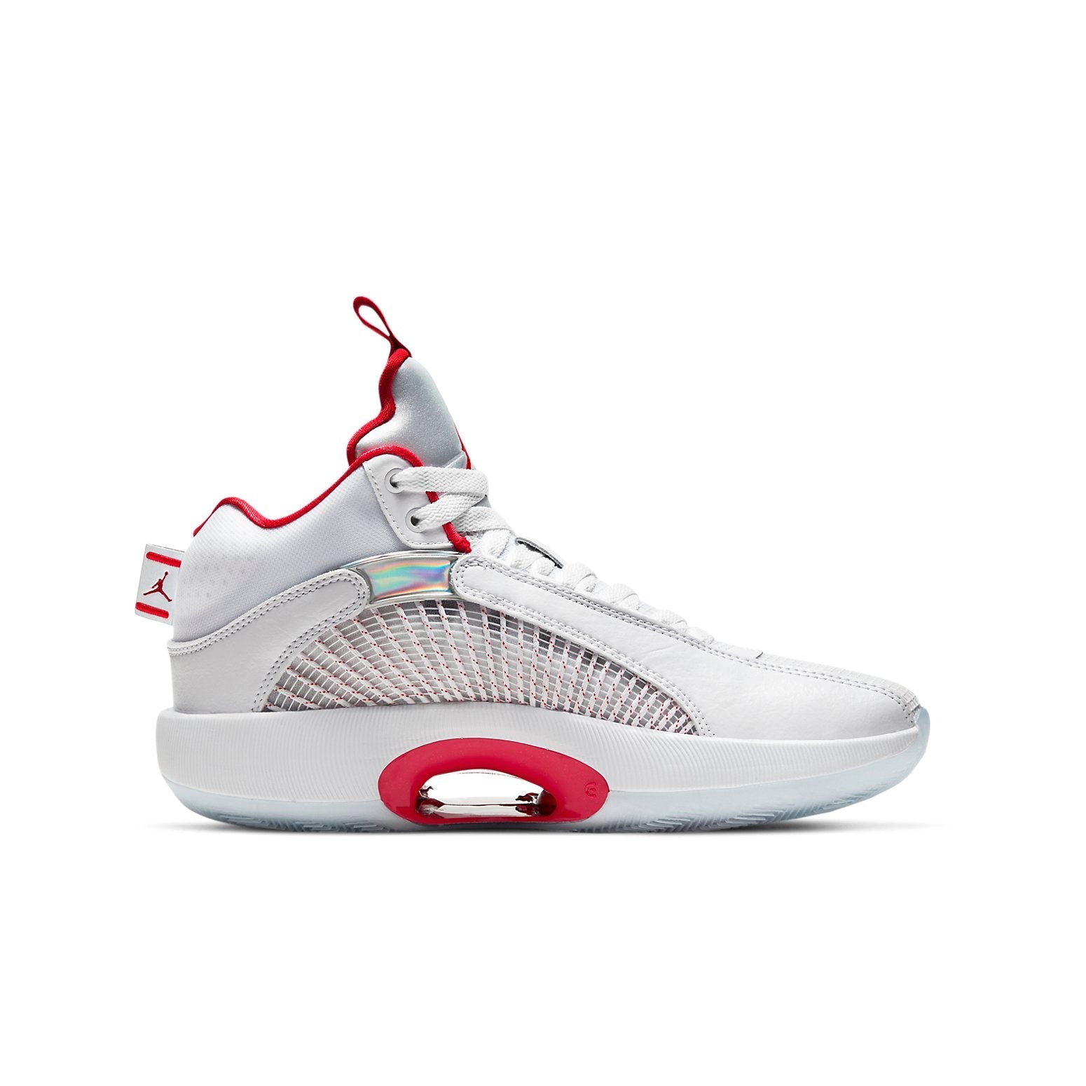 (GS) Air Jordan 35 'White Fire Red' CQ9433-100