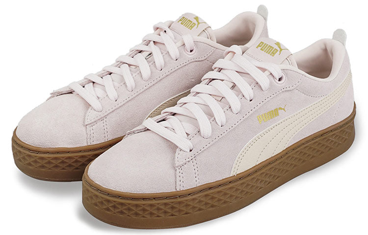 (WMNS) PUMA Smash Platform Suede 'Rosewater' 366488-15
