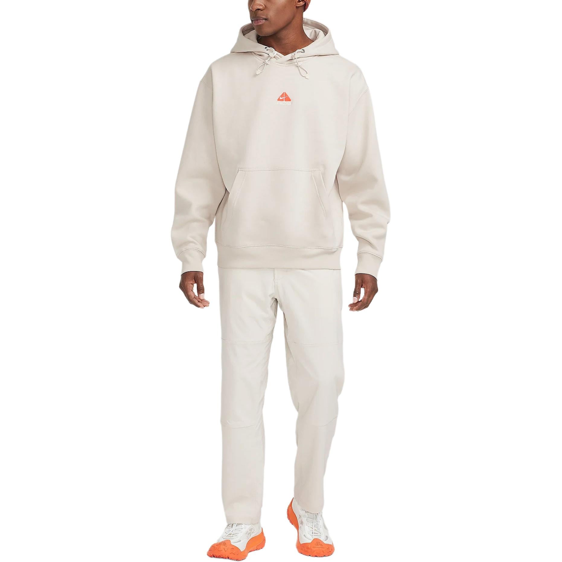 Nike ACG THERMA-FIT Fleece Pullover Hoodie 'Light Orewood Brown' DH3087-104