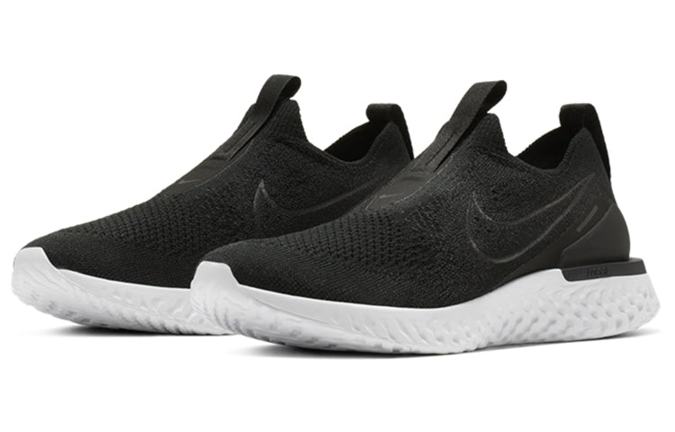 (WMNS) Nike Epic Phantom React Flyknit 'Black' BV0415-001