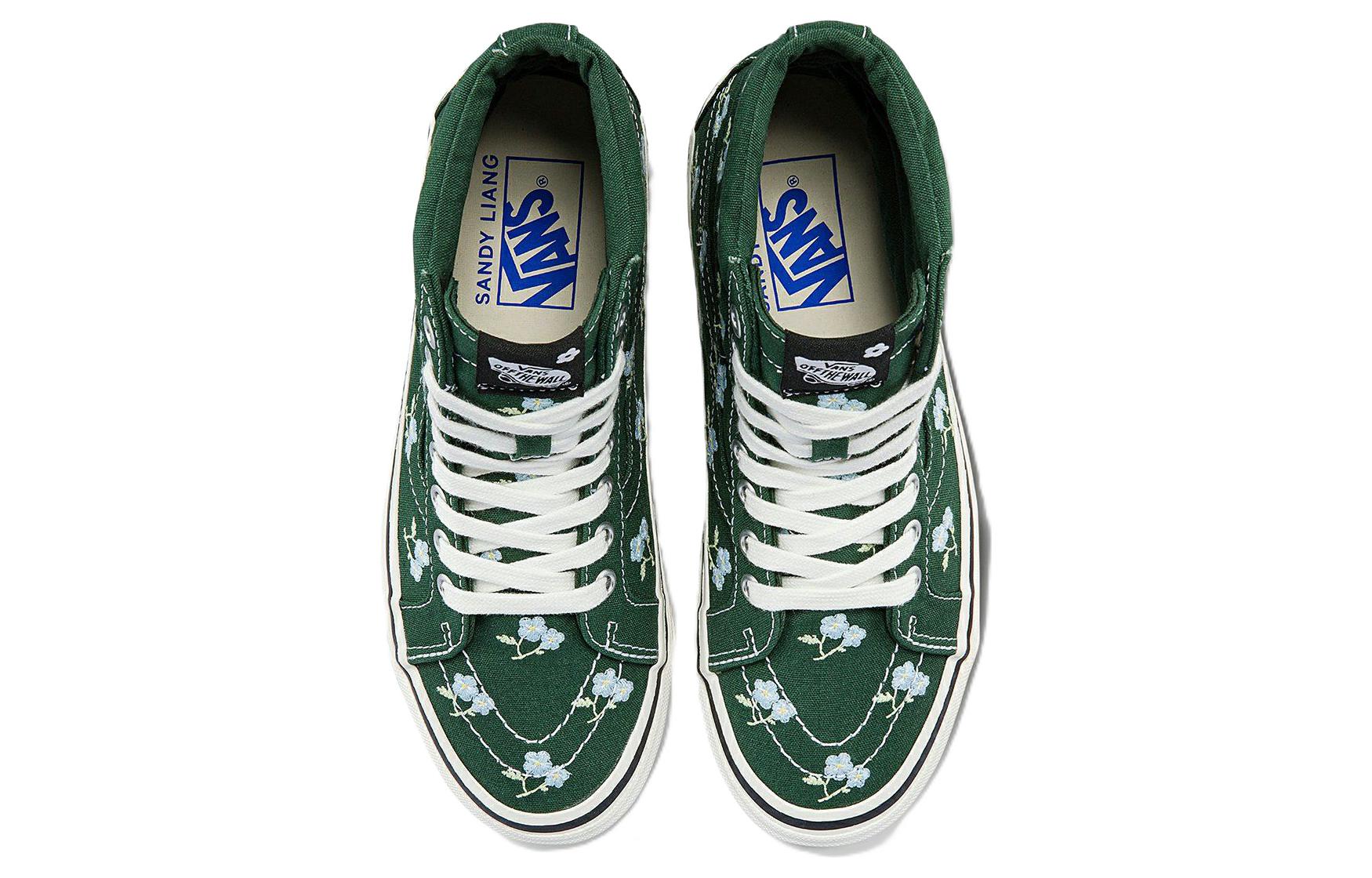 Sandy Liang x Vans Unisex SK8-Hi 38 DX Sneakers Green VN0A5KRIYRN
