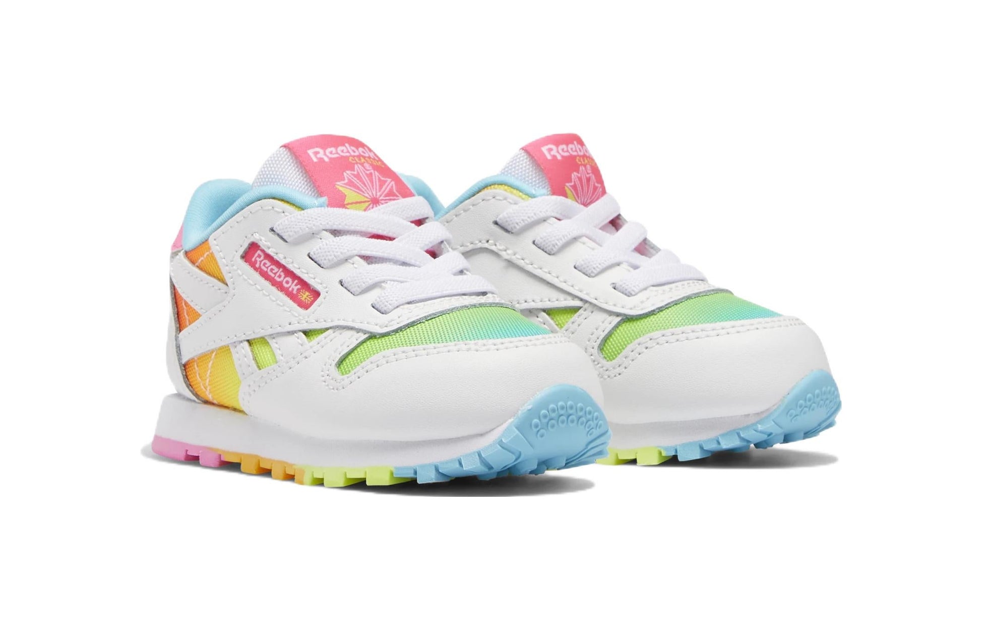 (TD) Reebok Classic Leather 'Rainbow' HP5545