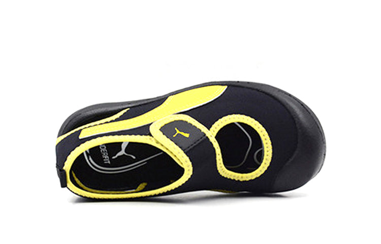 PUMA Aquacat Sandals Black Yellow 374887-02