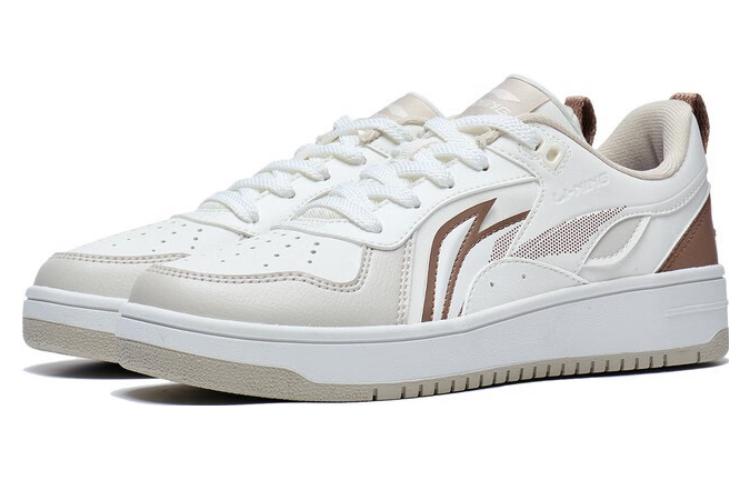 (WMNS) Li-Ning Shiyi 'White Brown' AGCT342-3