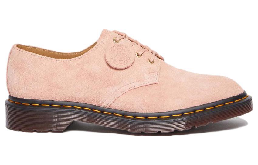 (WMNS) Dr. Martens Smiths Suede Dress Shoes 'Peach Beige' 30564329