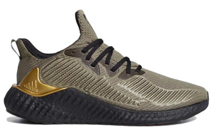adidas AlphaBoost 'Legacy Green Gold Metallic' EH3321