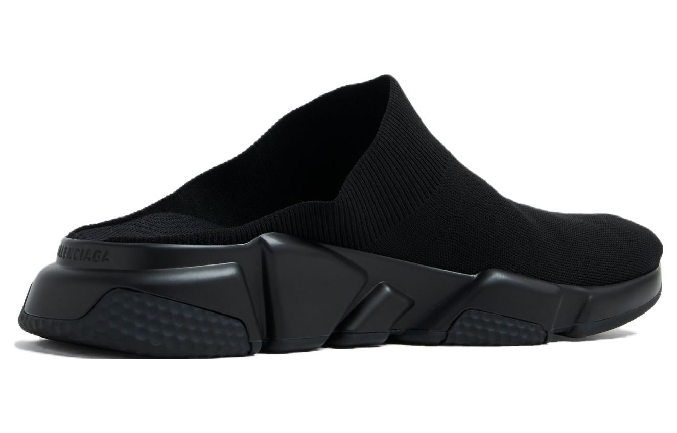 (WMNS) Balenciaga Speed Mules 'Black' 711474W2DB11000