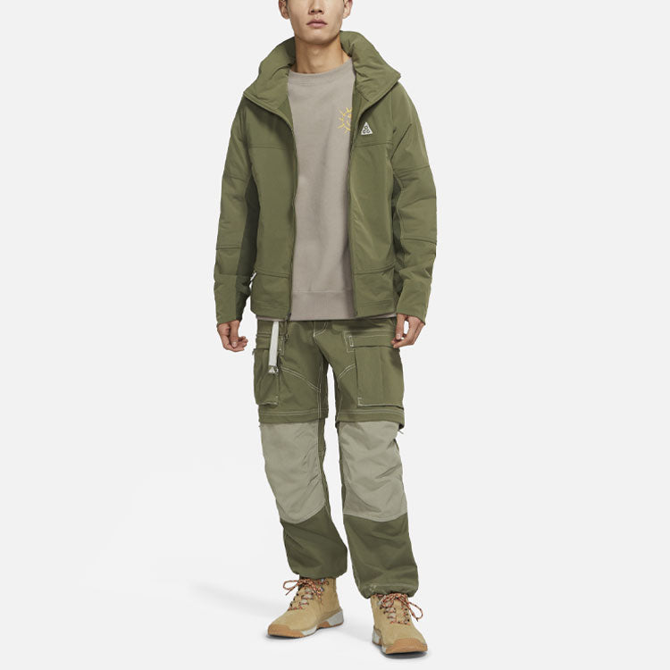 Nike Acg sun Farer Outdoor Solid Color Sports Hooded Jacket Green DH3104-222