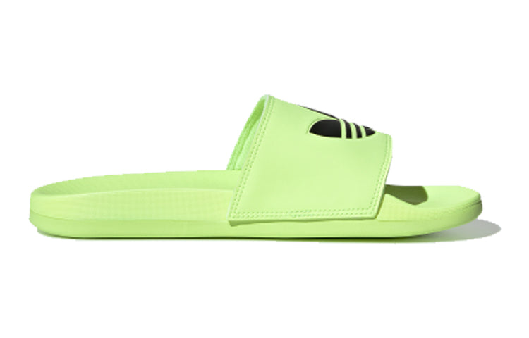 (WMNS) adidas originals Adilette Lite Slipper 'Black Green' EG8677